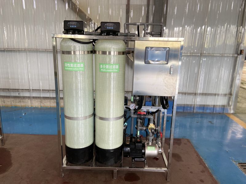 玻璃鋼反滲透純水設(shè)備 750L/H